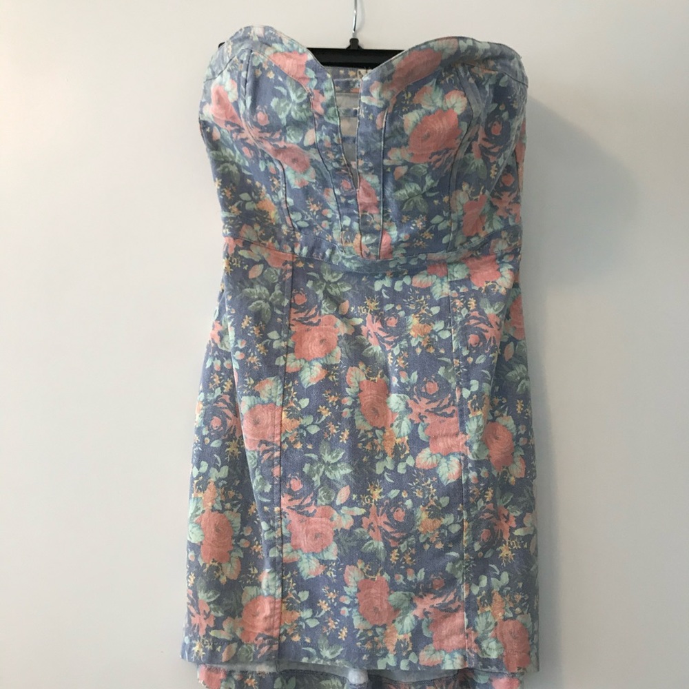 Ark & Co. Denim Strapless Dress